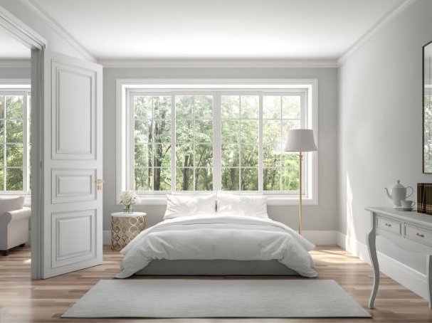 cat kamar minimalis warna abu abu