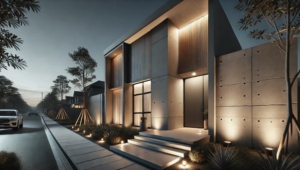Eksterior Rumah Modern Sebagai Tampilan Sederhana yang Elegan