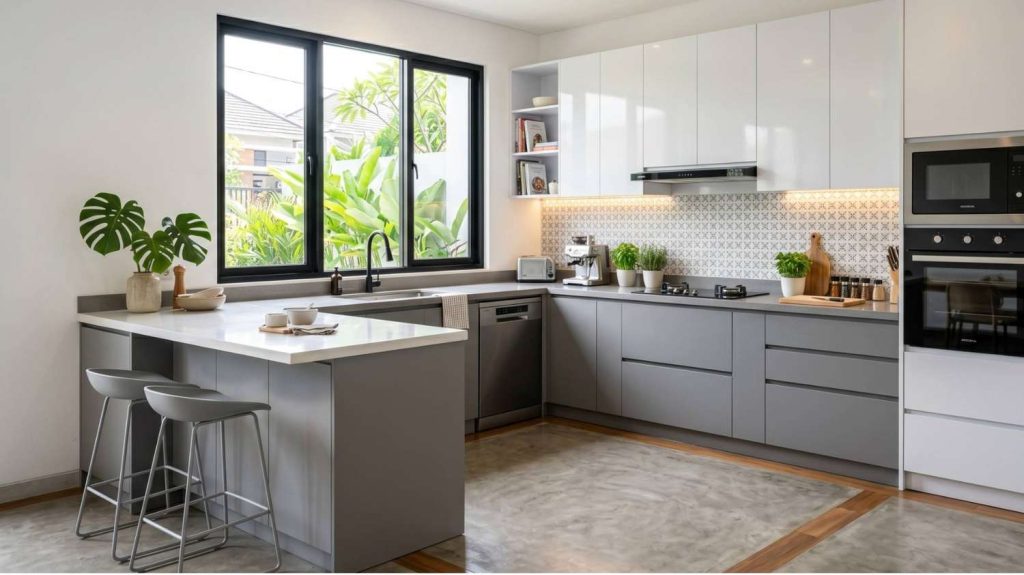 dapur minimalis ukuran 3x3