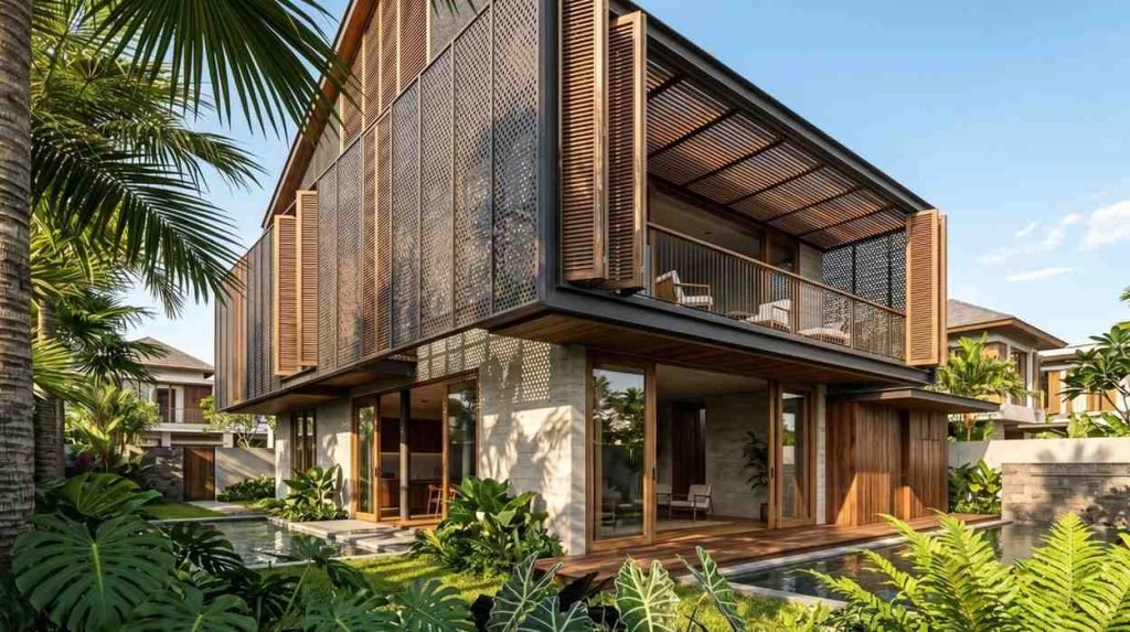 rumah minimalis tropis modern