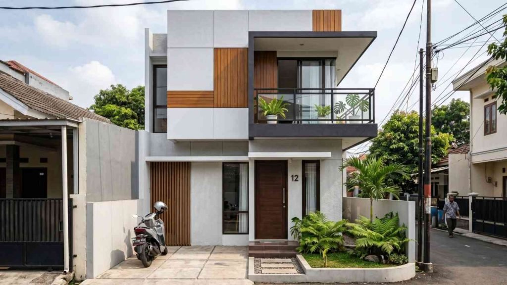 rumah minimalis 2 lantai ukuran 6 x 12 meter