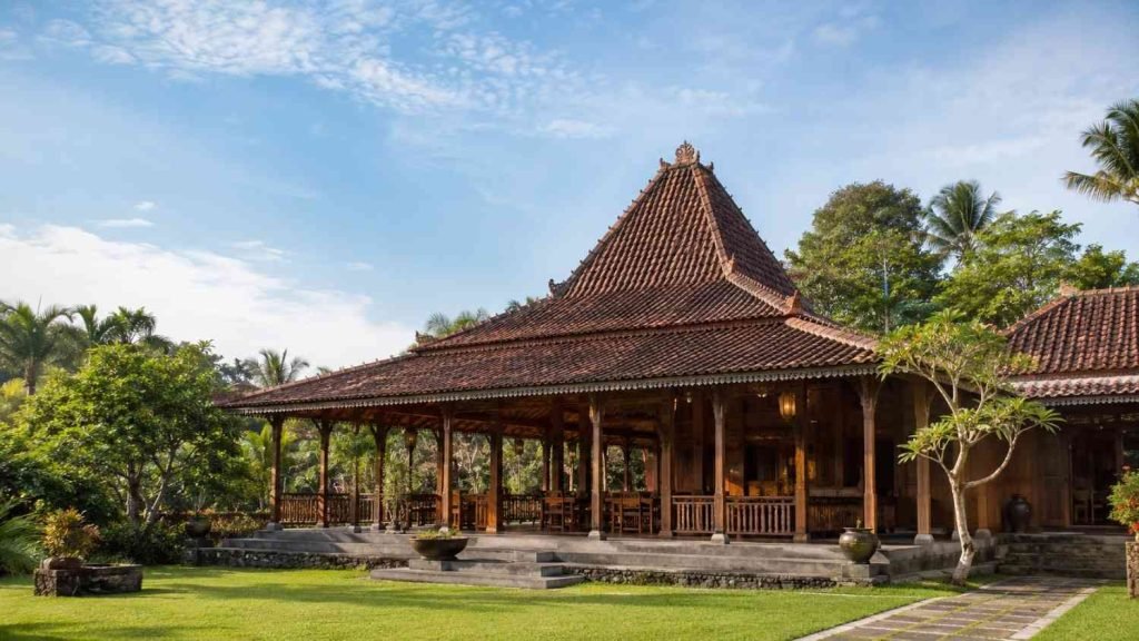 atap rumah joglo