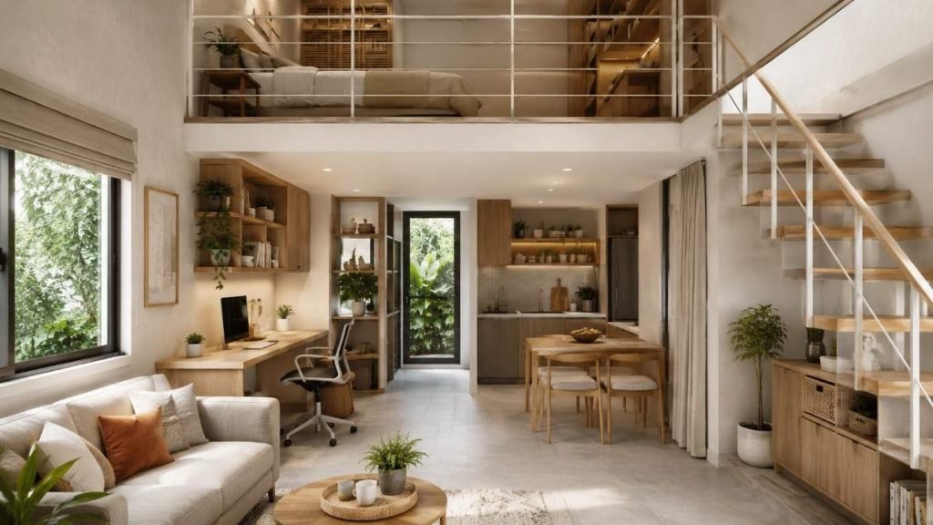 rumah mezzanine multifungsi