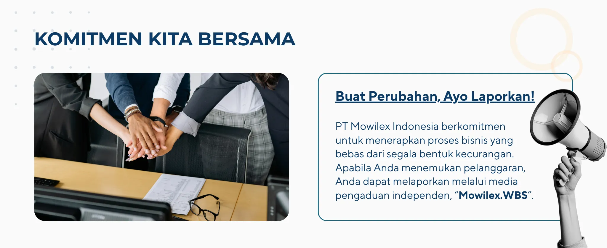 Mowilex Halaman Lapor Temuan