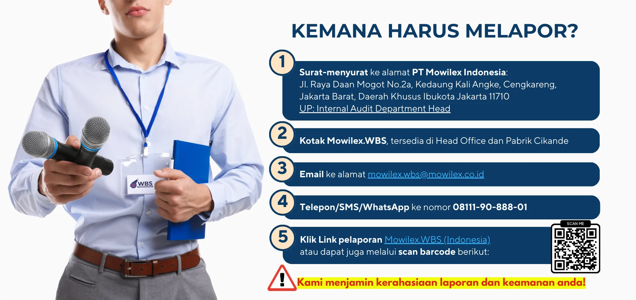 Mowilex Halaman Lapor Temuan