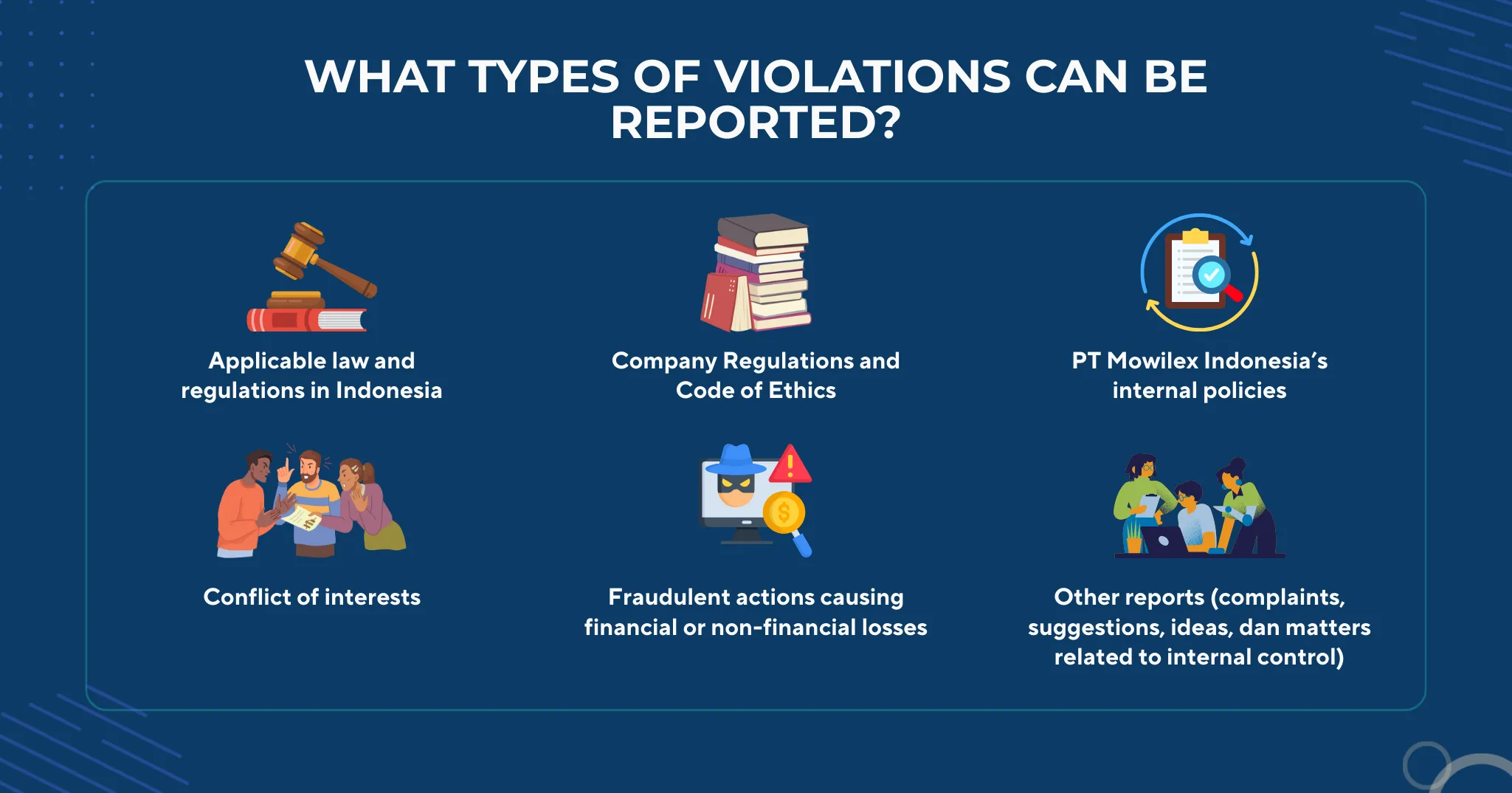 Mowilex Page Report Findings